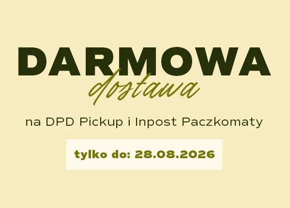 darmowa dostawa na dpd pickup i inpost paczkomaty